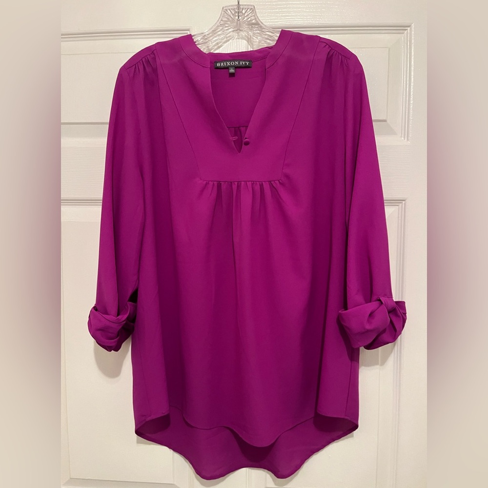 Brixon Ivy Fuchsia Blouse